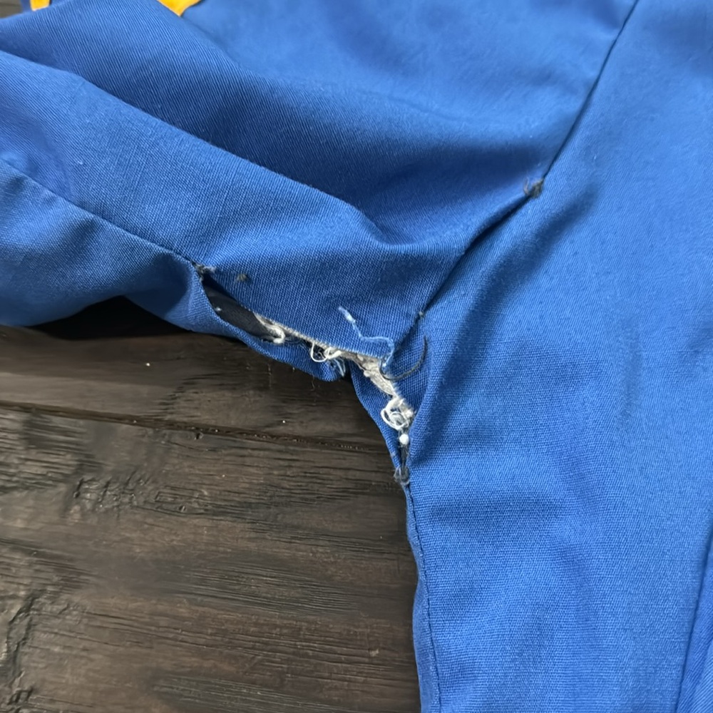 Vintage Pyramid Outerwear Corp MLB Milwaukee Brewers Jacket Youth Size 6 - Picture 6 of 6